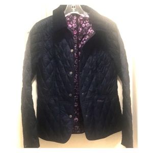 Barbour, Blue with country cottage prints